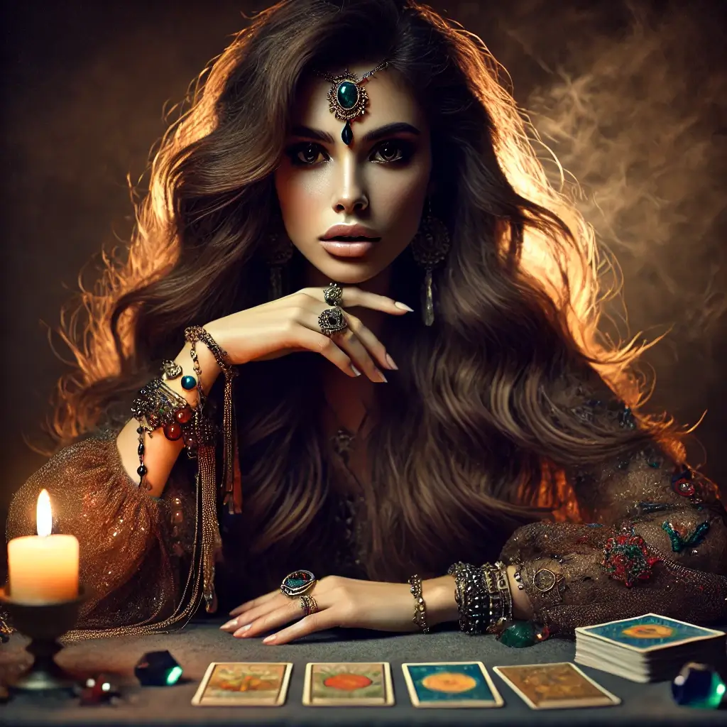 A Clairvoyant Tarot Card Reader